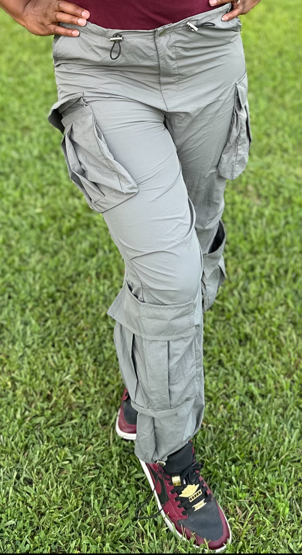 Cargo pants: gray