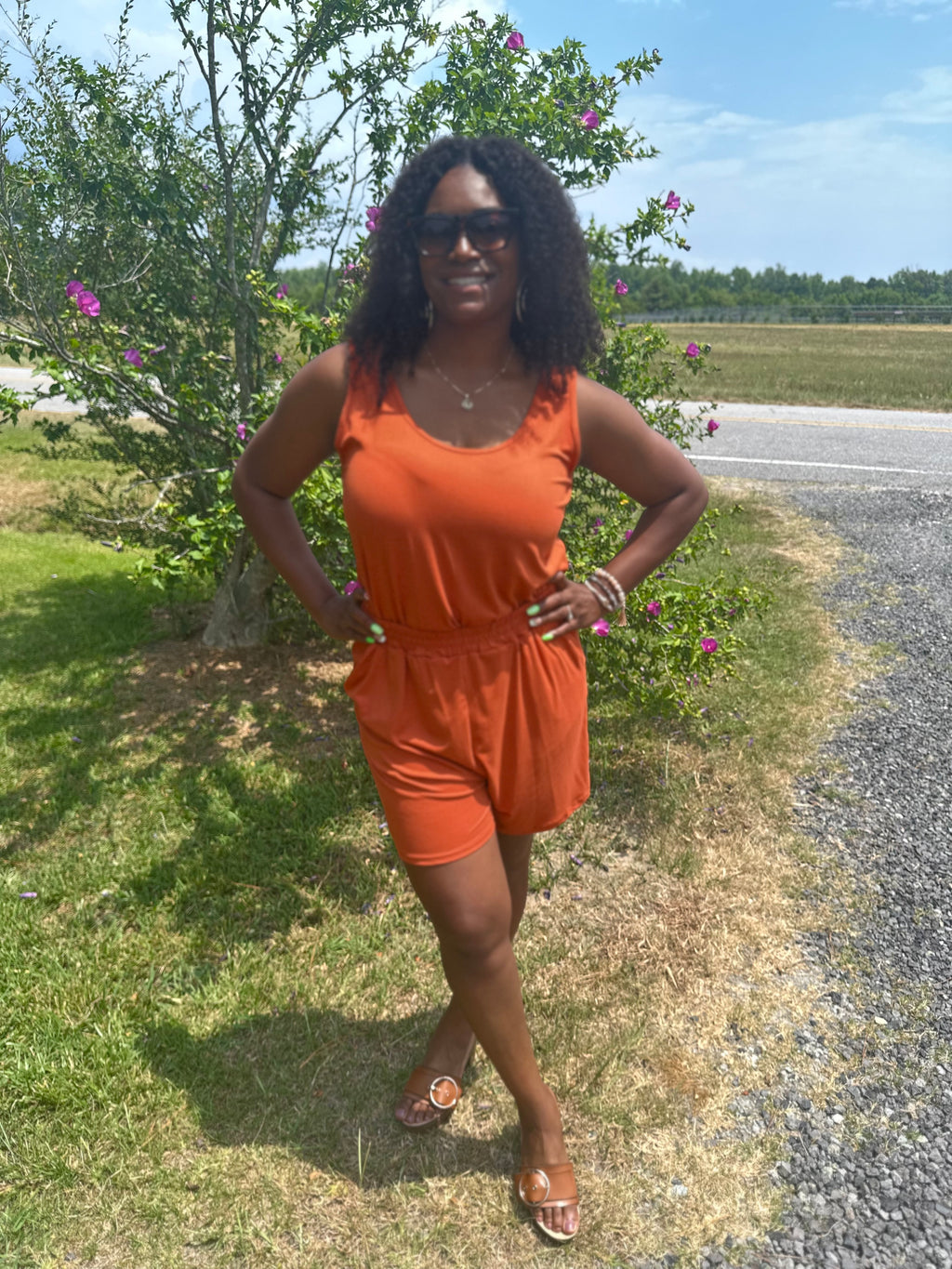 Burnt Orange Sassy Set