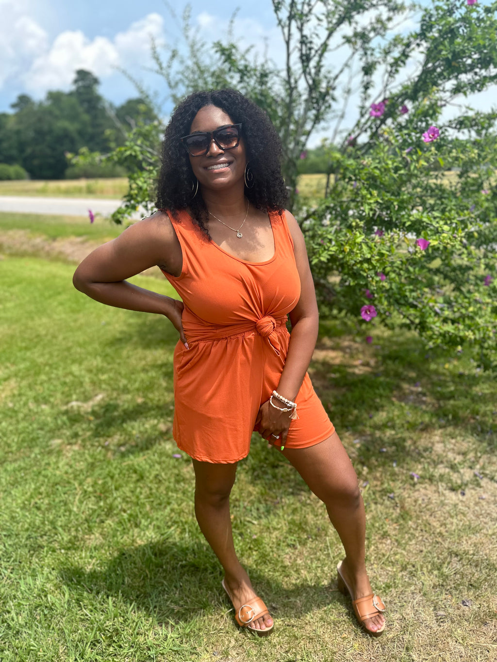 Burnt Orange Sassy Set