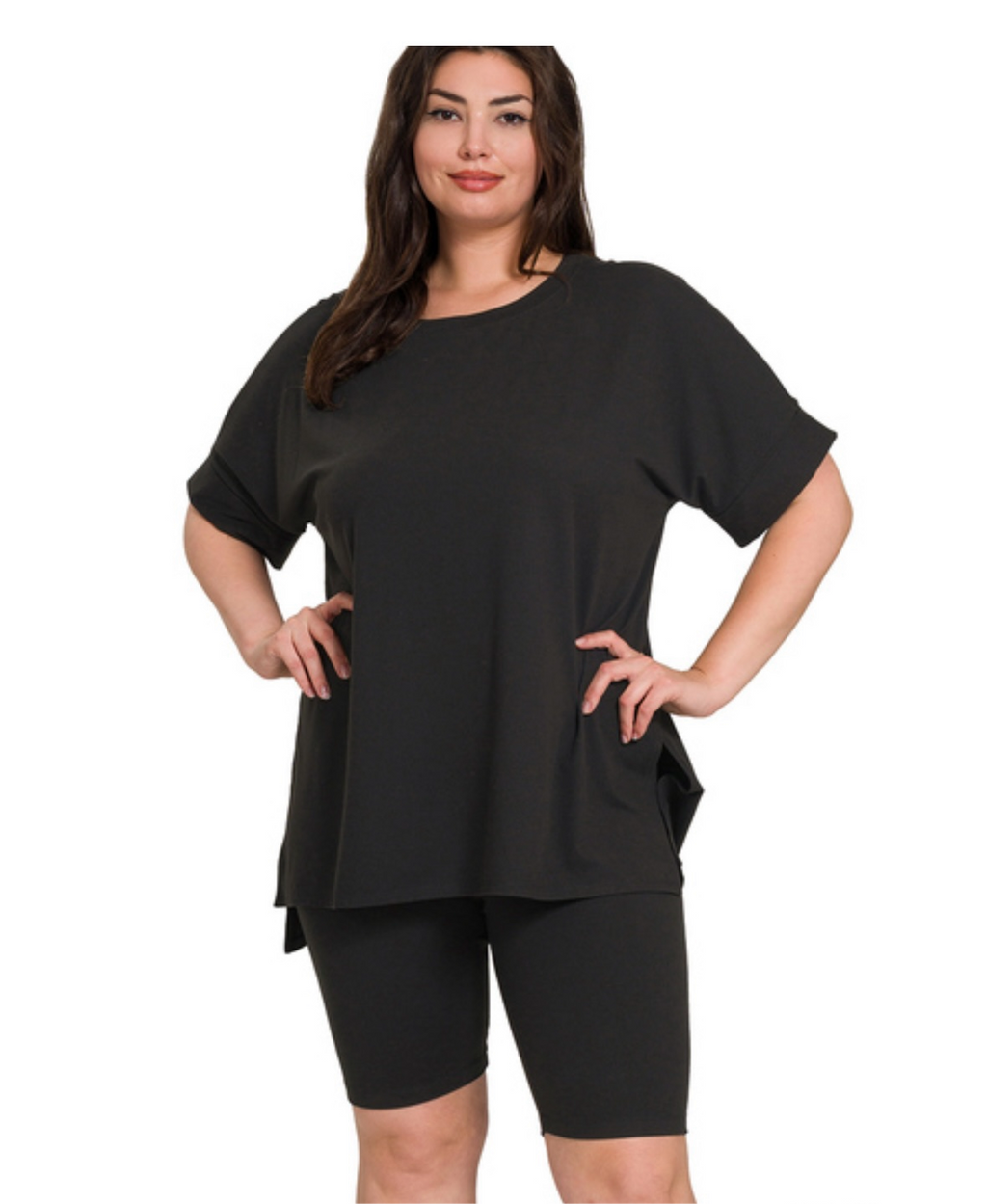 Biker set: ash mocha