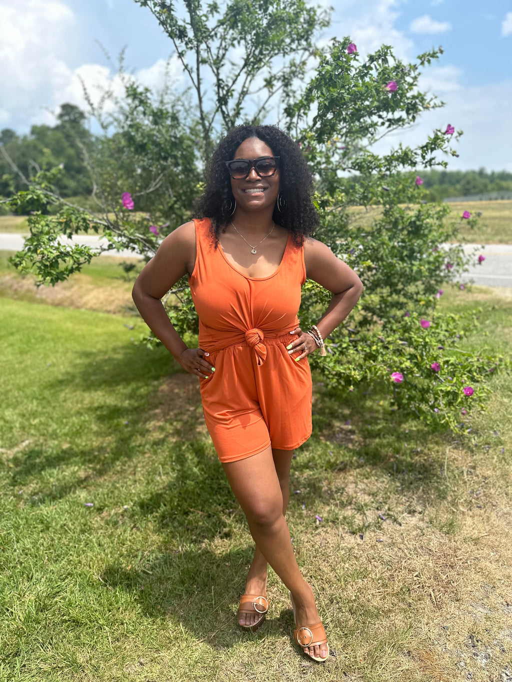 Burnt Orange Sassy Set