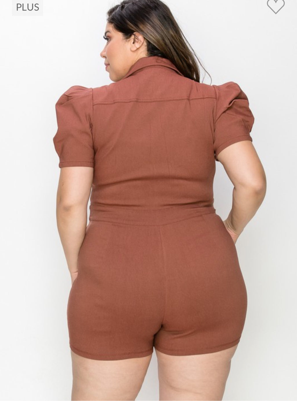 Cognac Romper